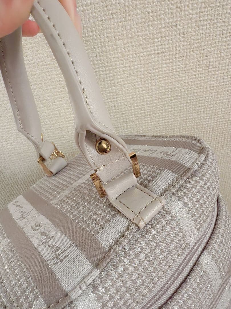 her lip to バニティバッグ Jacquard Vanity Bag