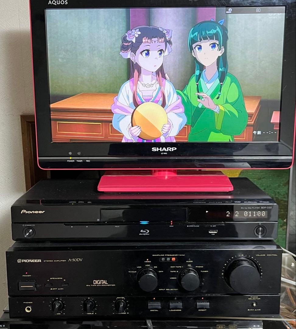 Pioneeer　A-515VにDACを搭載　A-50DV 正常動作中アンプ中古