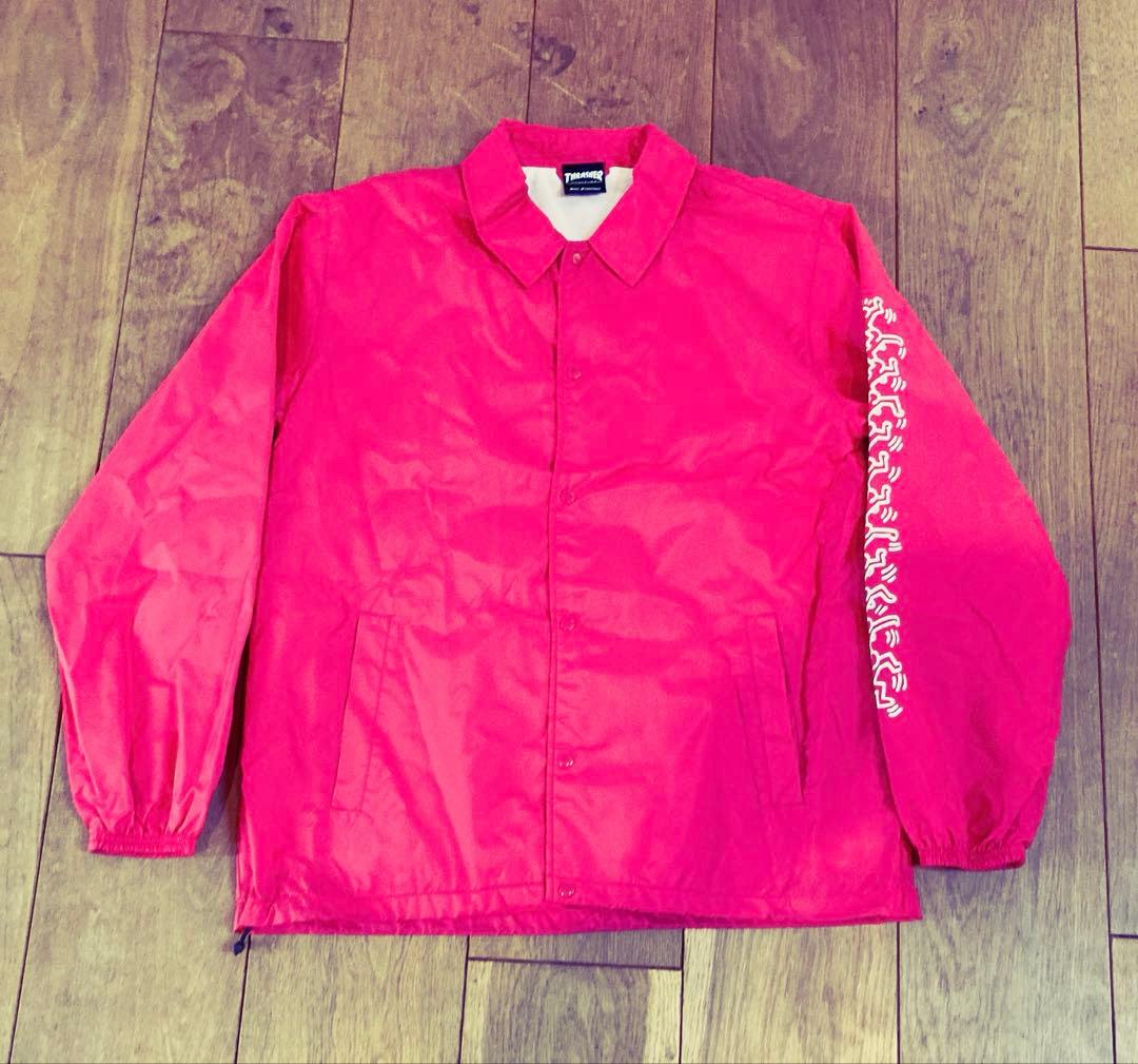 THRATHER ×キースへリング ナイロンジャケット Lサイズ レッド