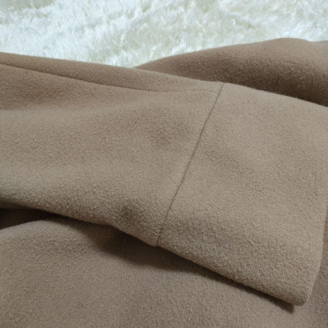 ティッカ　テントコート　スタンドカラー　キャメル