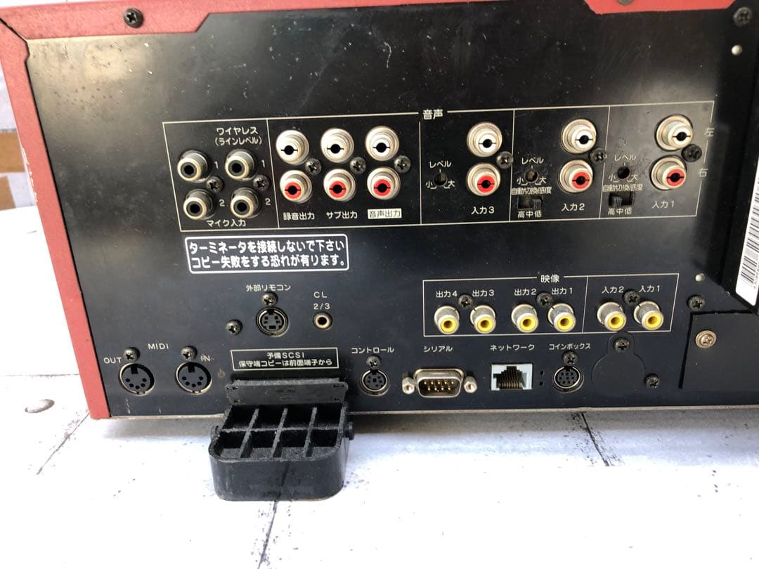 第一興商 DAM G-50Ⅱ家庭用 カラオケ機器通電のみ(L104)