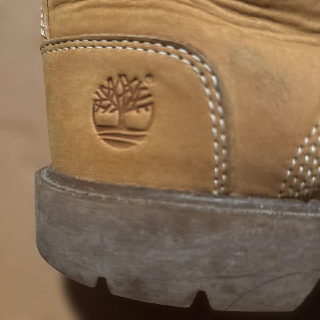 Timberland ベージュ スエード ワークブーツ 新品未使用