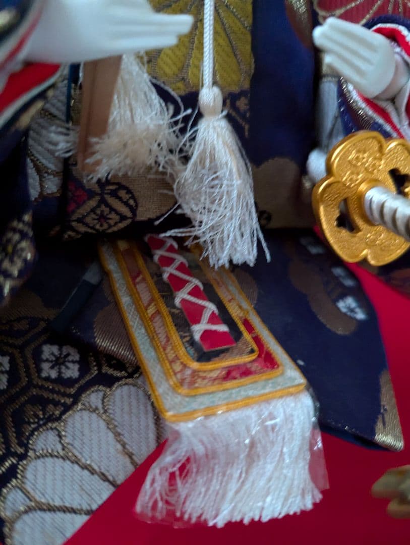 【値下げ】親王飾り ひな祭 伝統的雛人形 ミニチュア 昭和レトロ 70ビンテージ