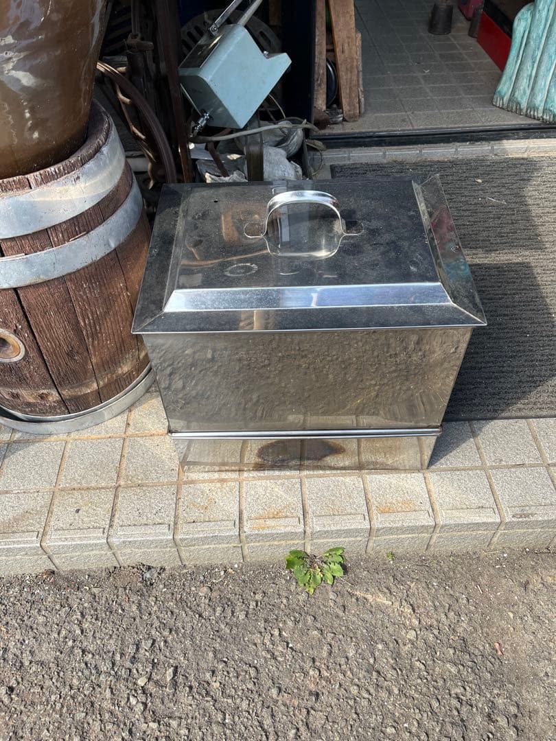 蒸し器 、2段 、ステンレス 、角蒸し器、蒸器・蒸篭・蒸籠・せいろ ・飲食店