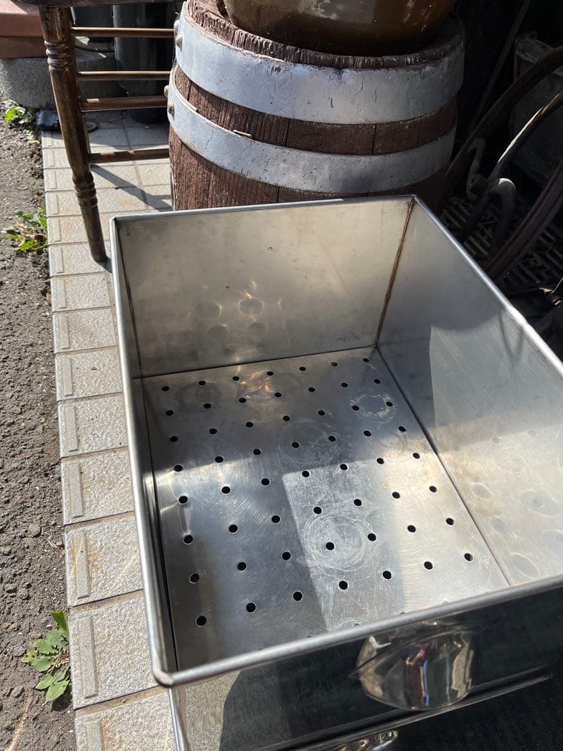 蒸し器 、2段 、ステンレス 、角蒸し器、蒸器・蒸篭・蒸籠・せいろ ・飲食店