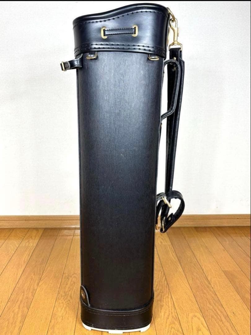 DUNLOP × BALENCIAGA レディース キャディバッグ ブラック