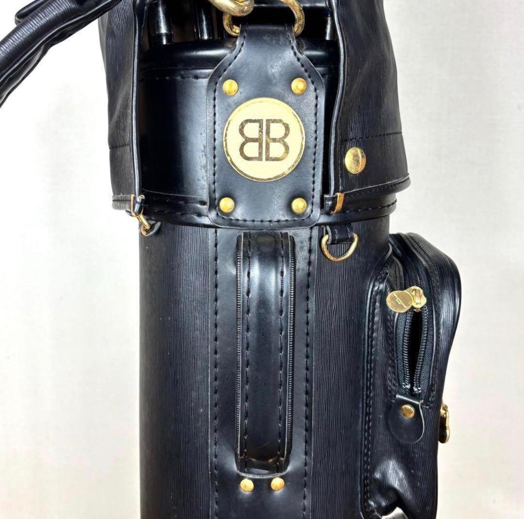 DUNLOP × BALENCIAGA レディース キャディバッグ ブラック