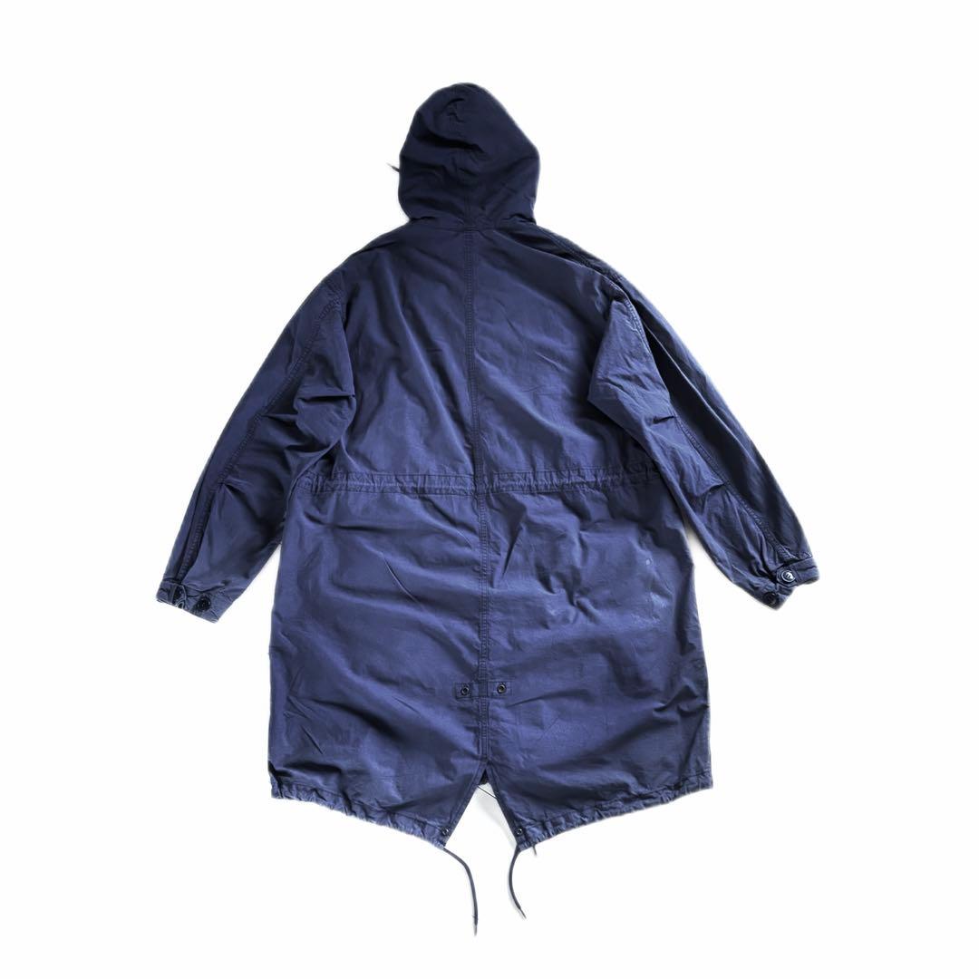 ✅COMOLI - コットンフーデッドモッズコート 2