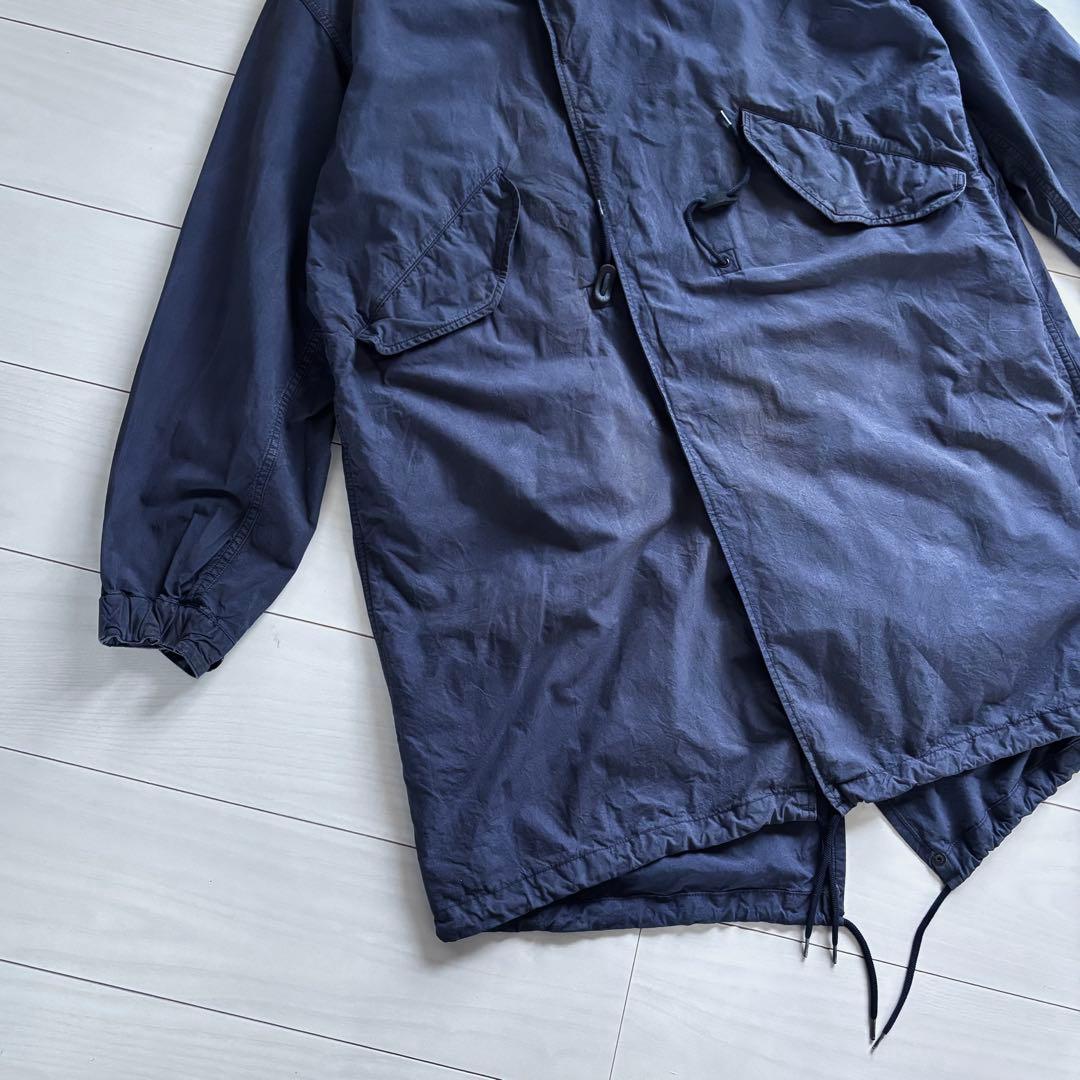 ✅COMOLI - コットンフーデッドモッズコート 2