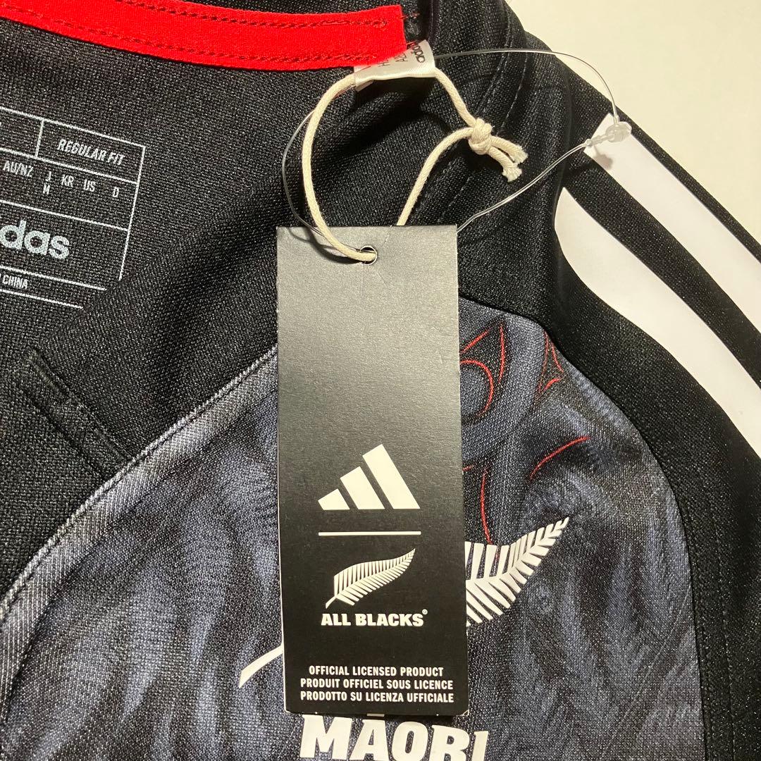 新品タグ付き adidas オールブラックス マオリ ラグビー ジャージ　M