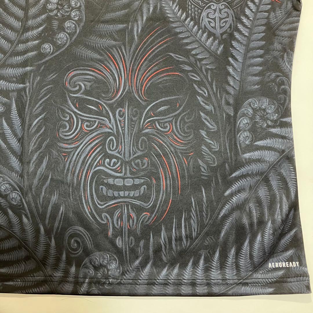 新品タグ付き adidas オールブラックス マオリ ラグビー ジャージ　M