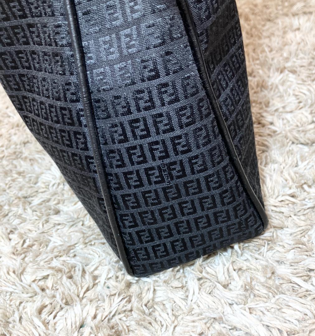 フェンディ FENDI ハンドバッグ ワンショルダー ズッキーノ 劣化有り