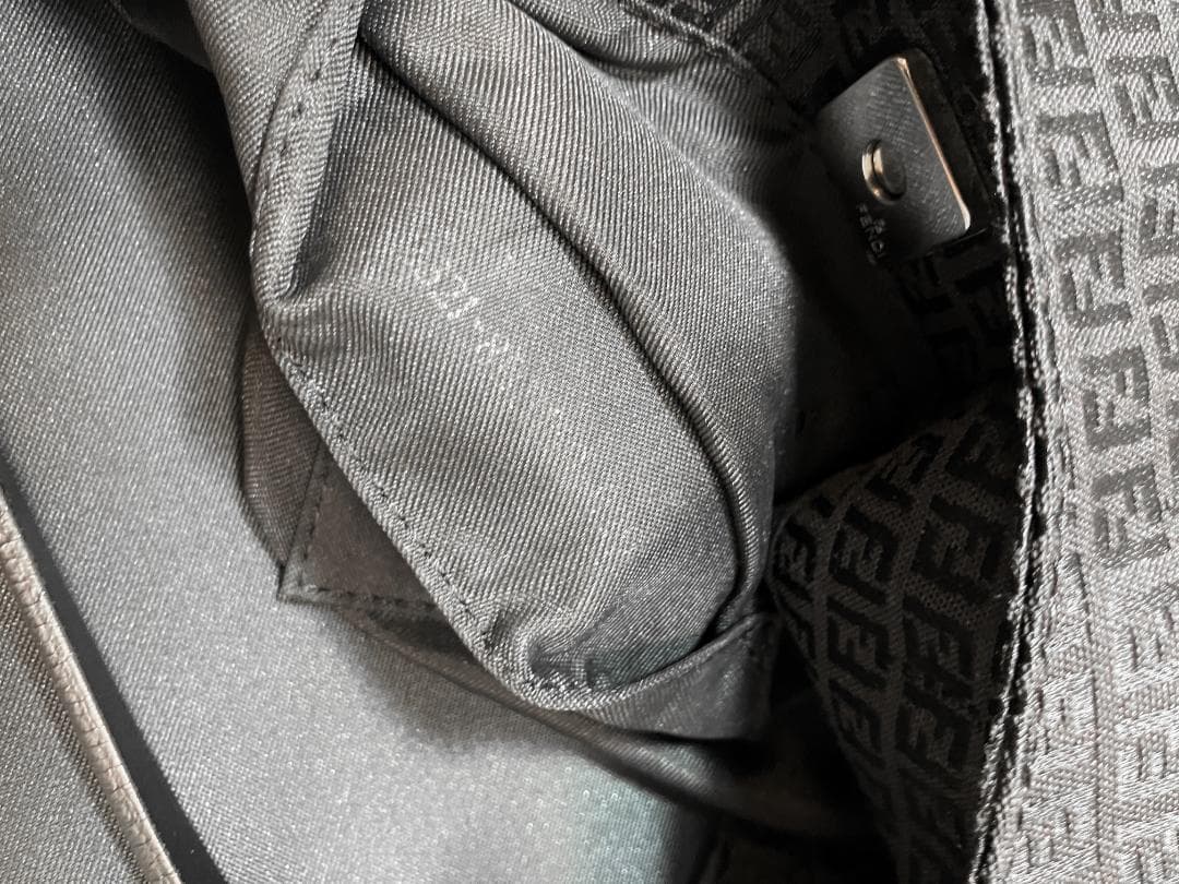 フェンディ FENDI ハンドバッグ ワンショルダー ズッキーノ 劣化有り