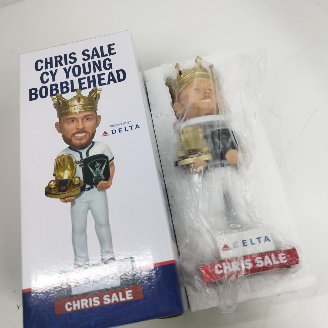クリス セール サイヤング賞 ボブルヘッド 球場配布品 新品 ピッチャ I429