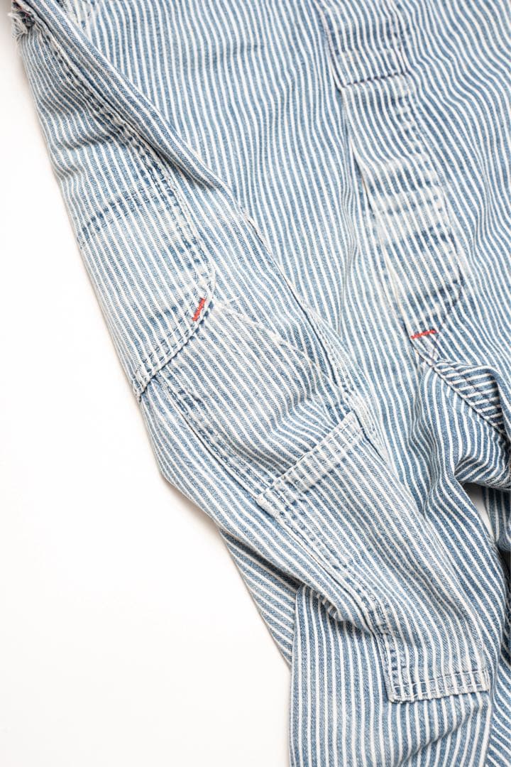 60s BIGMAC オーバーオール　ヒッコリー　古着　ヴィンテージ