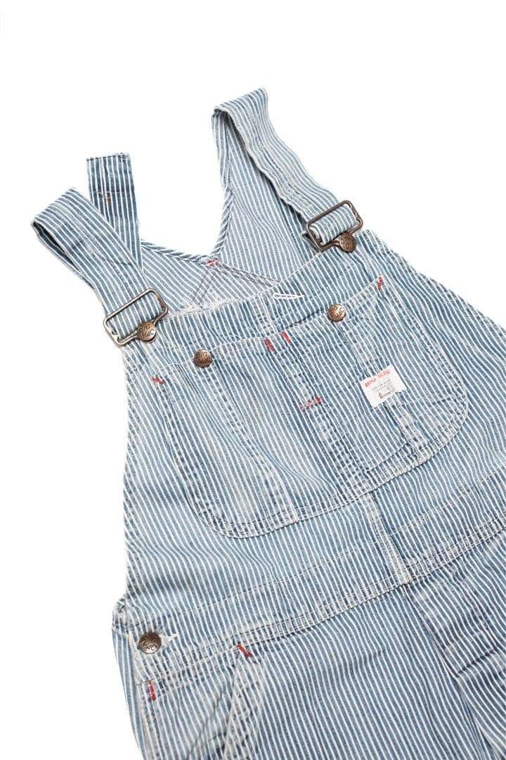 60s BIGMAC オーバーオール　ヒッコリー　古着　ヴィンテージ