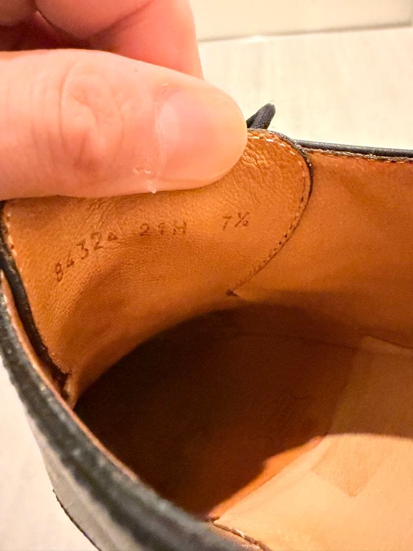 【美品】Paraboot パラブーツ シャンボード UK7.5