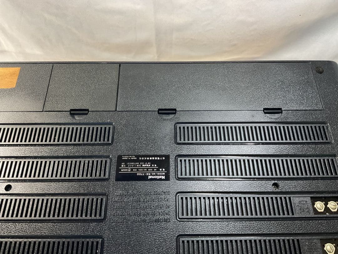 National ナショナル RX-7700 ラジカセ希少品