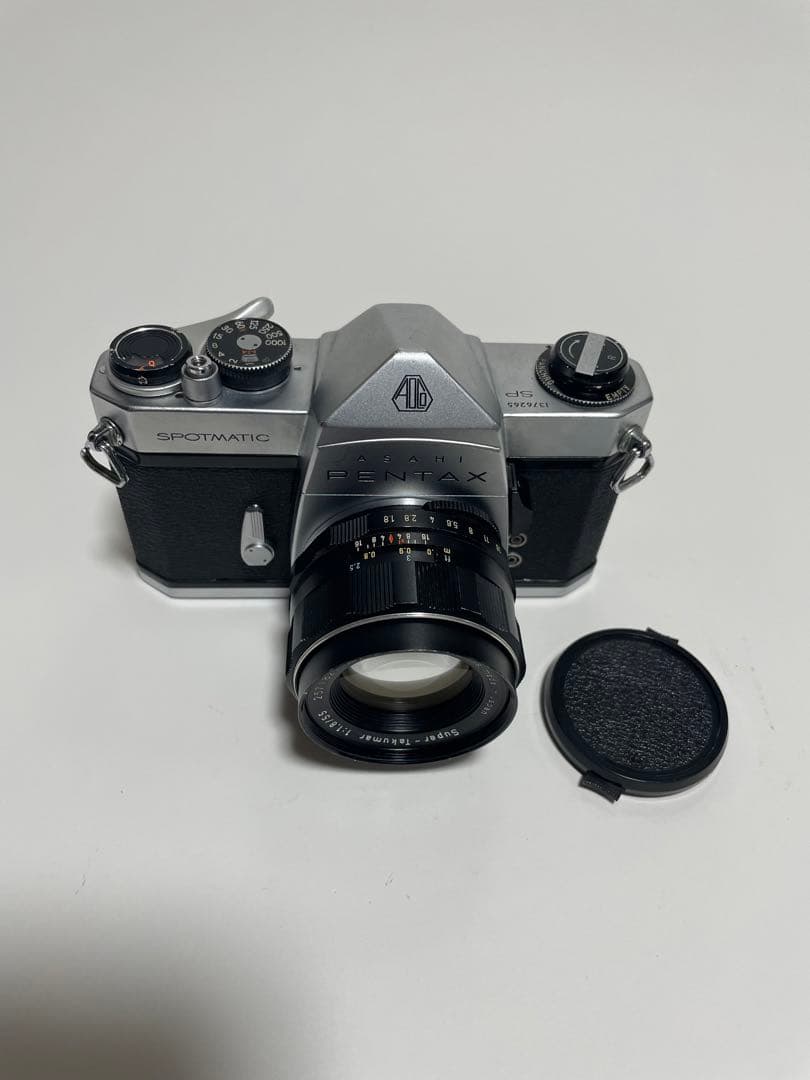 ASAHI PENTAX SPシルバーSuper-Takumar55mmf1.8