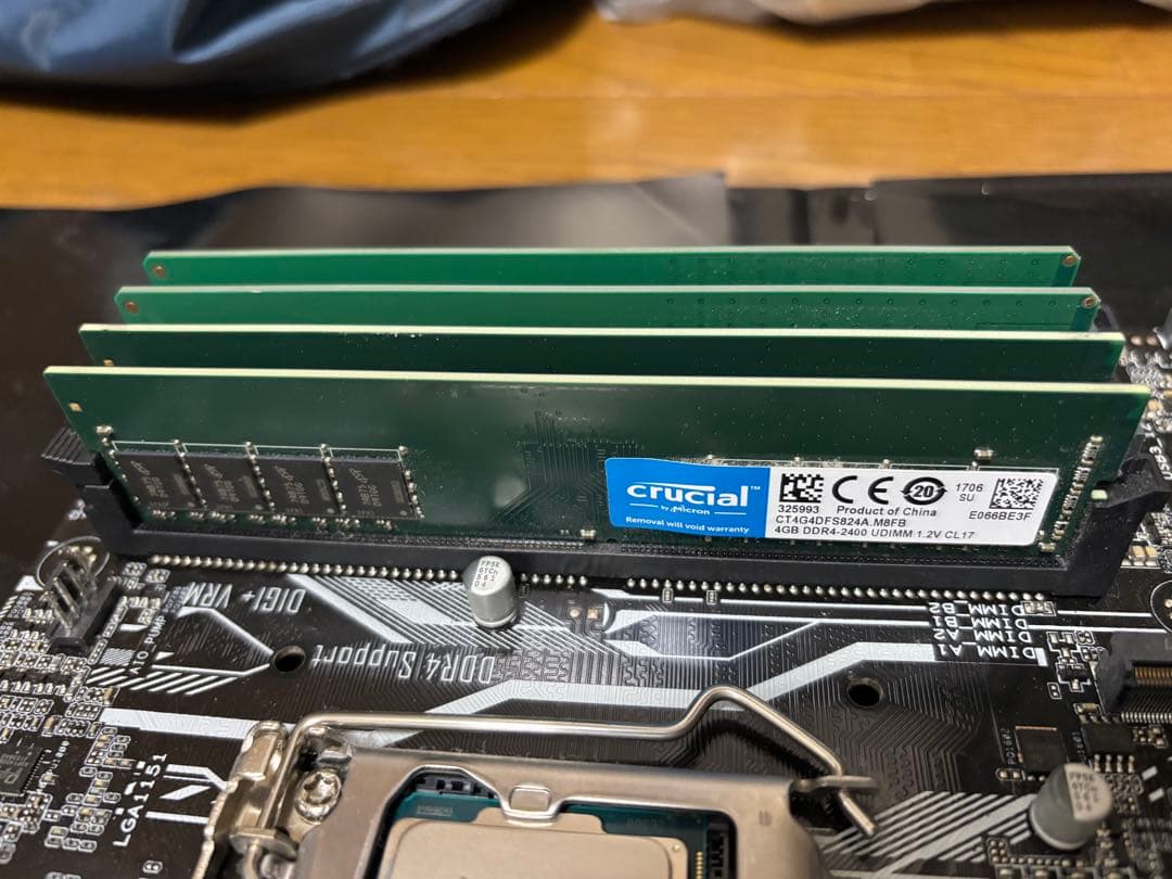 ASUS PRIME Z270-K マザーボードCore i7DIMM 16GB