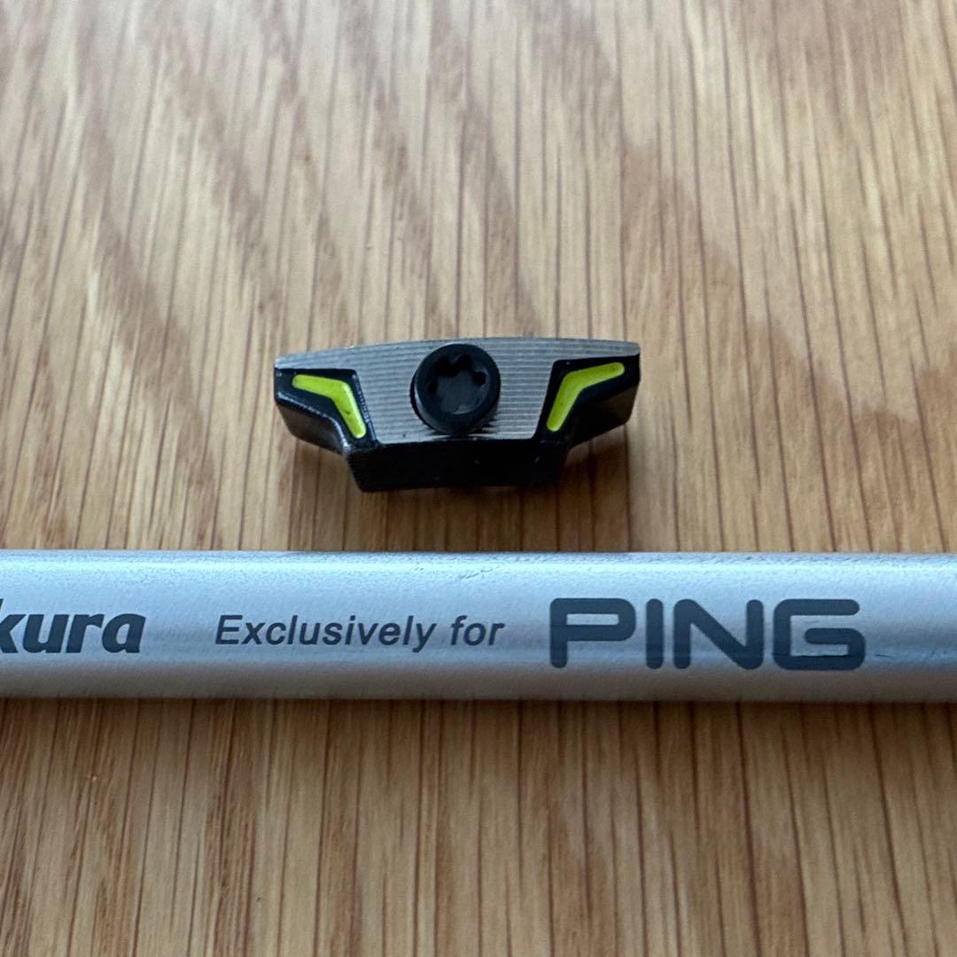 PING G430 10K HL用 シャフトSPEEDER NX45とウエイト