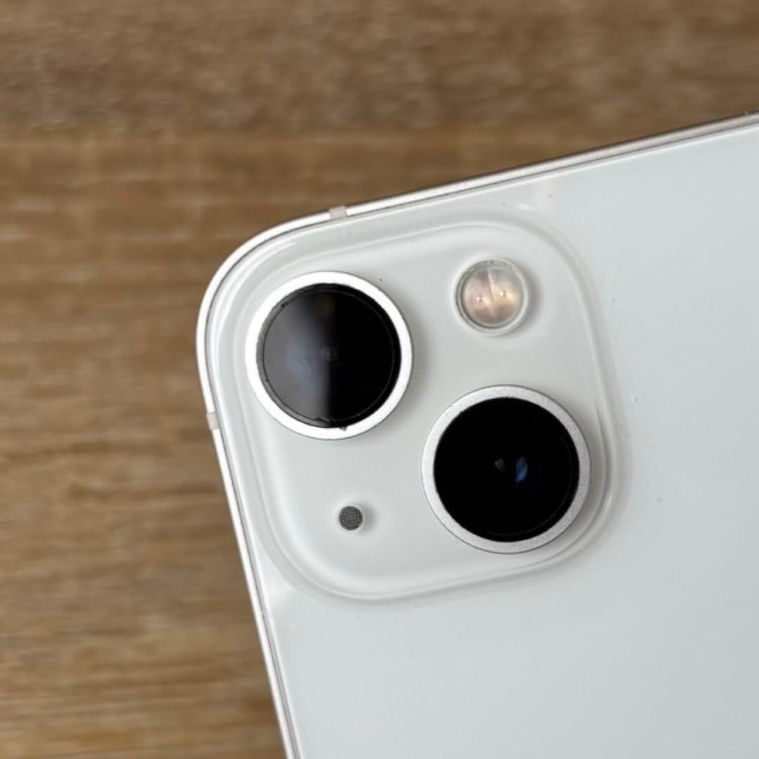 iPhone 13 128GB ホワイト SIMフリー バッテリー100%