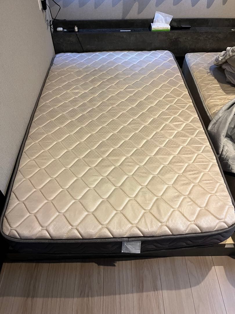 Francfranc セミダブルベッドフレーム&マットレス