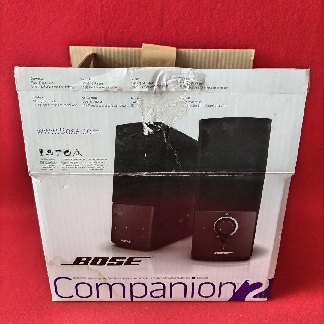 Bose Companion 2 Series III PCスピーカー未使用品