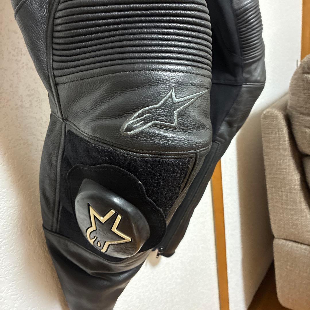 アルパインスターズ　ミサイルV2 レザーパンツ