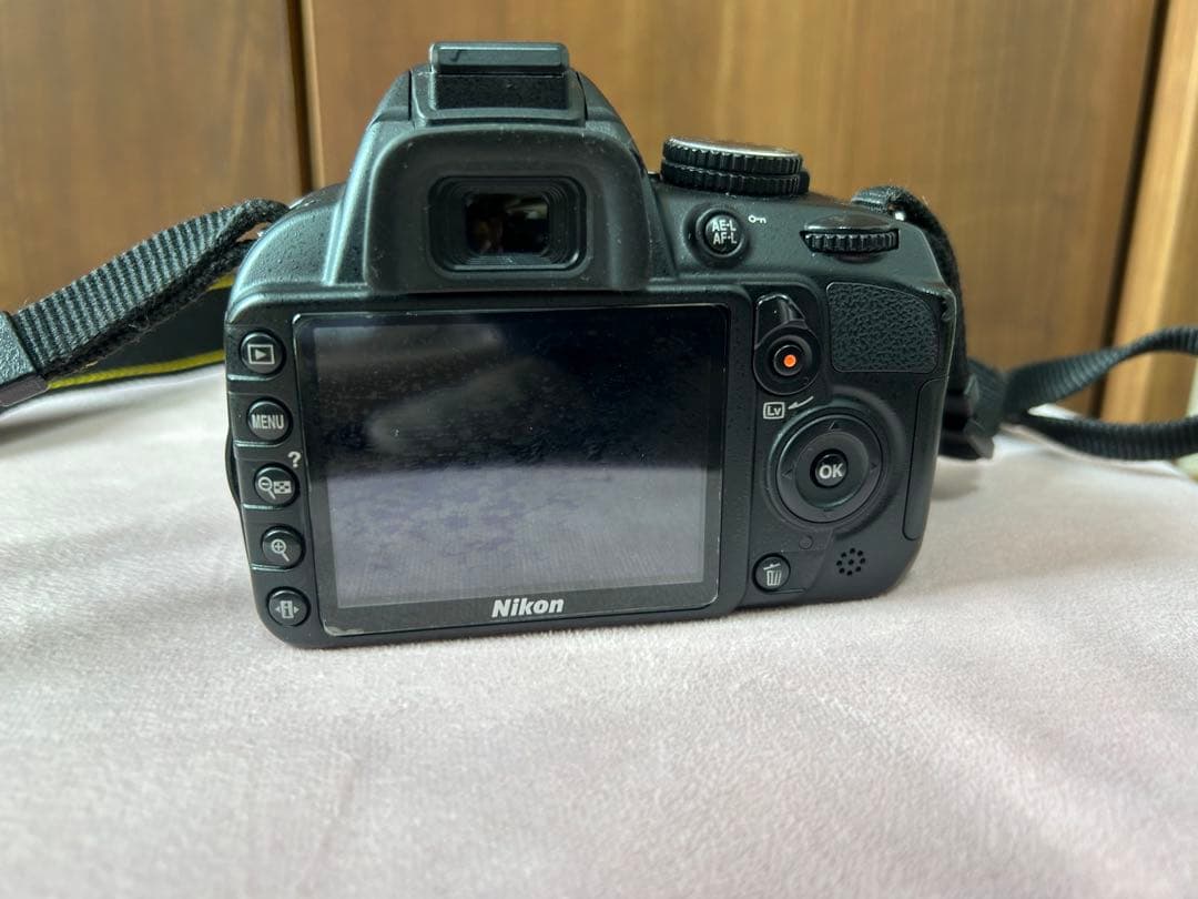 Nikon D3100 ダブルズームキット 動作確認済 バッグ・保証書・取説付