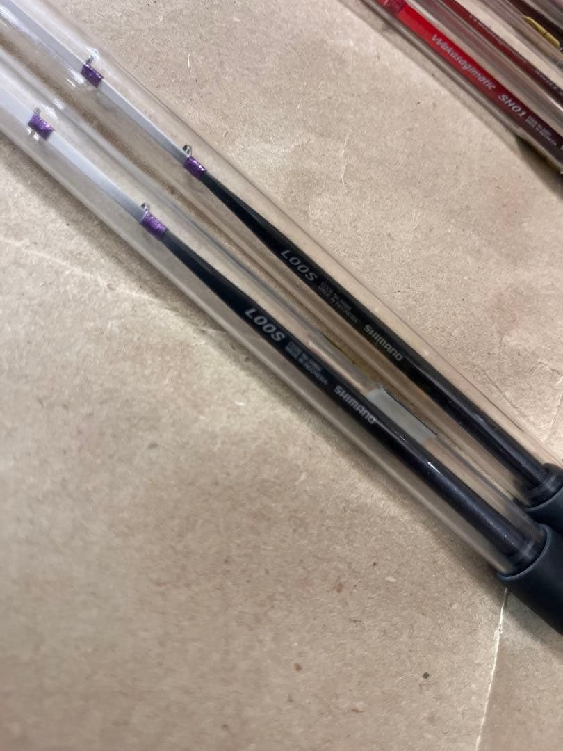 ワカサギ竿 8本セット　　シマノ 穂先　 ケース付き