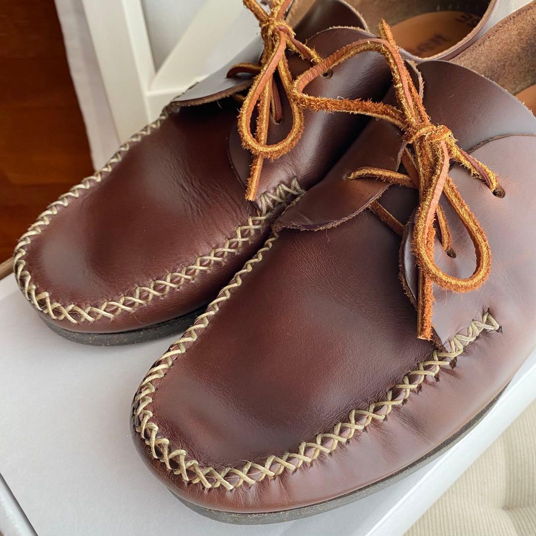 【YUKETEN】ユケテン 2ピースオックス モカシンシューズ クロムエクセル