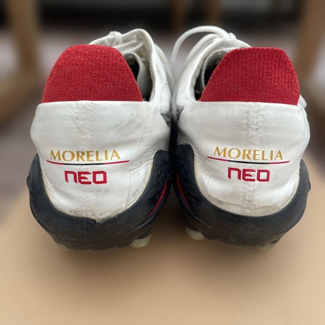 Mizuno Morelia NeoⅣサッカーシューズ ホワイト/レッド