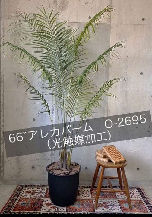光触媒　人工観葉植物　ウォールグリーン　フェイクグリーン　アレカヤシ@gp