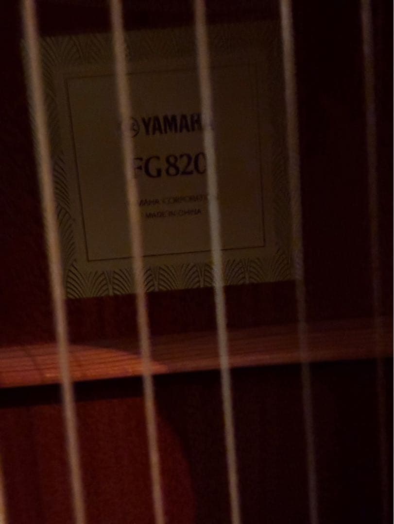 YAMAHA FG820B アコースティックギター ブラック(BL)