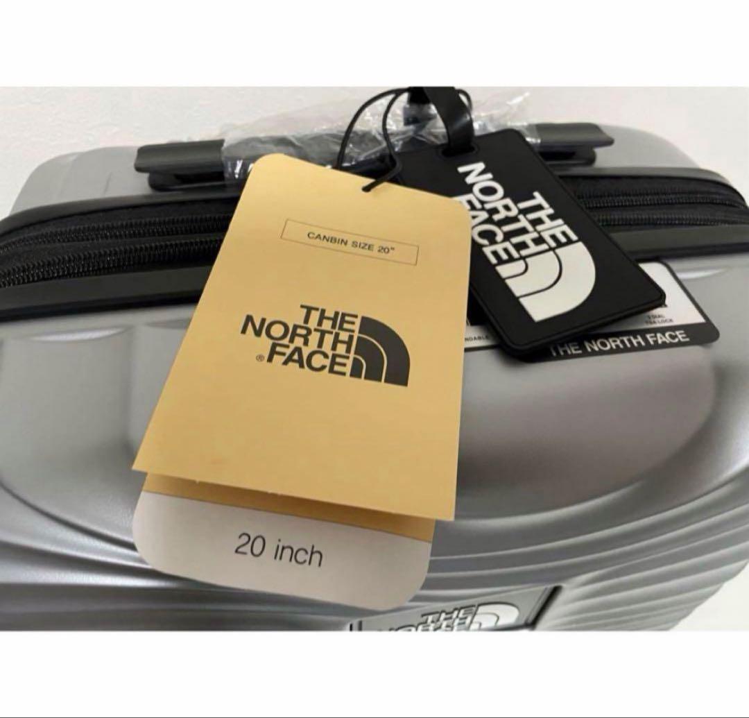 ノースフェイス キャリーバッグ 機内持込 20インチ シルバー