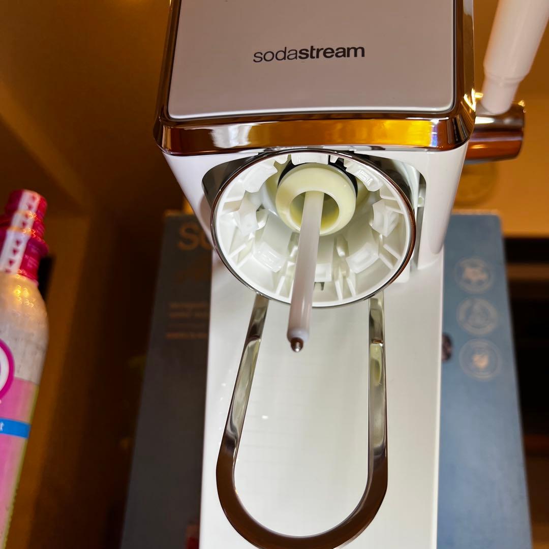 Sodastream ソーダストリーム Art ガスシリンダ2本　専用ボトル1本