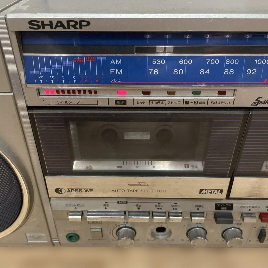 SHARP シャープ GF-490ラジカセ 2wayspeaker