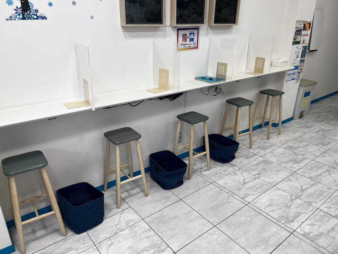 カウンターチェア7脚セット