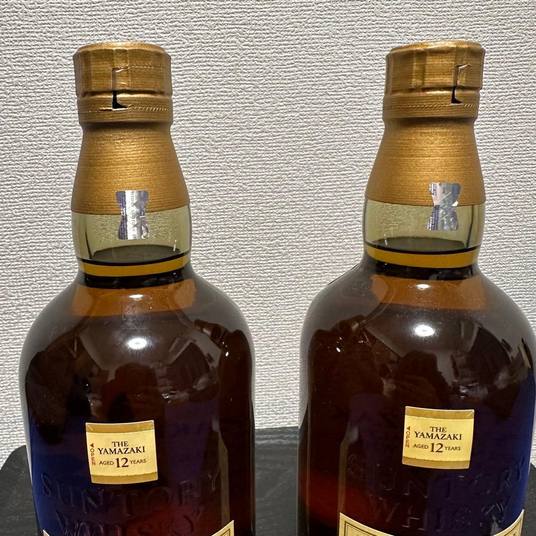 shin山崎 12年 シングルモルトウイスキー４本セット