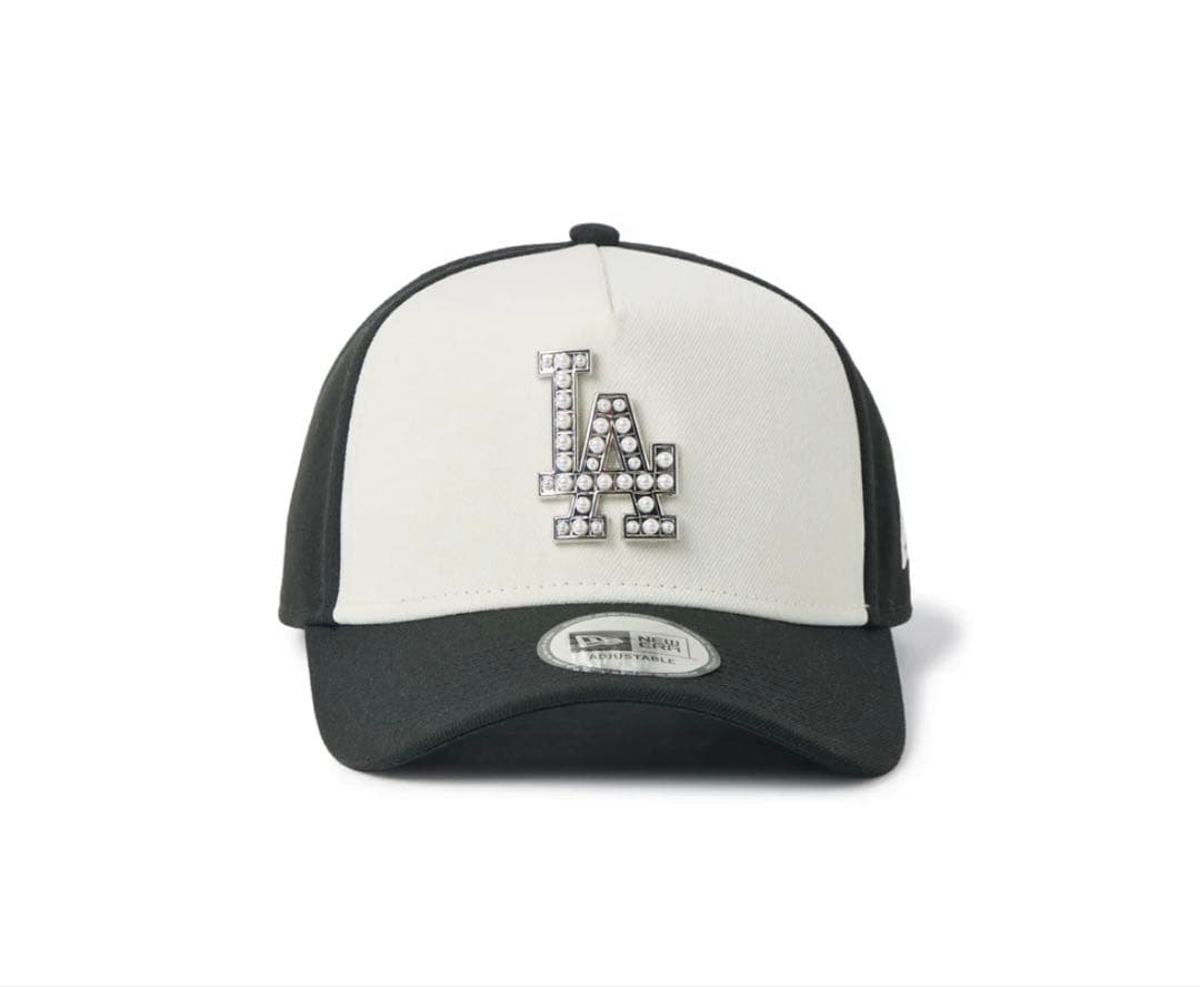 NEW ERA 9FORTY A-Frame MLB パール バッジ LA