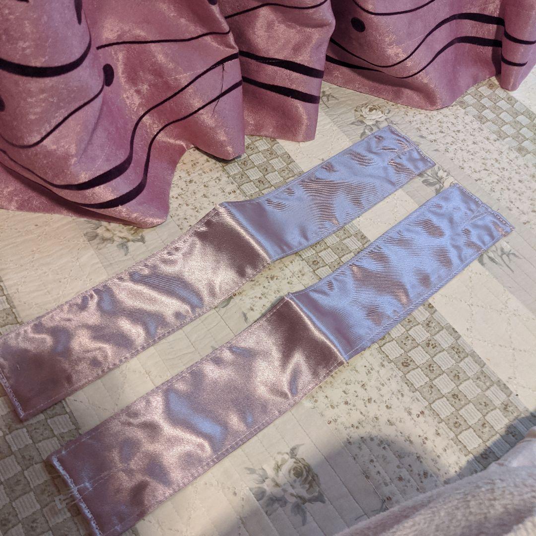 紫のカーテン　セット