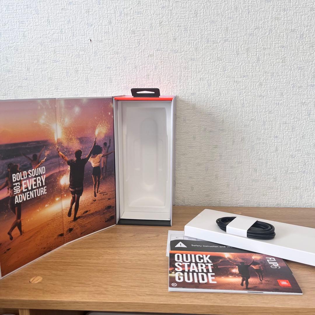 JBL FLIP6 ワイヤレススピーカー ホワイト