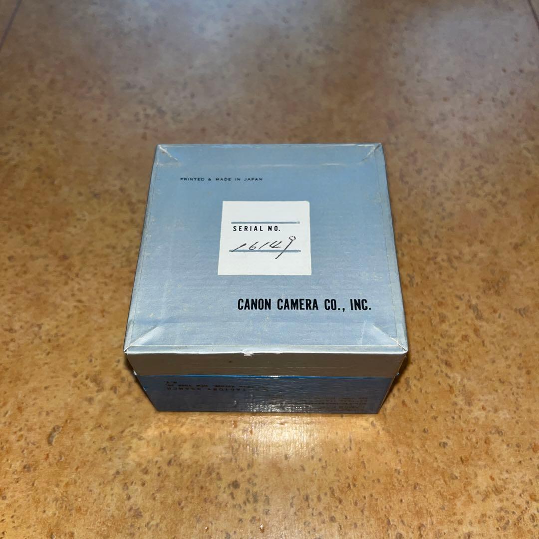 Canon レンズ　レンジファインダー　35mm f:1.8