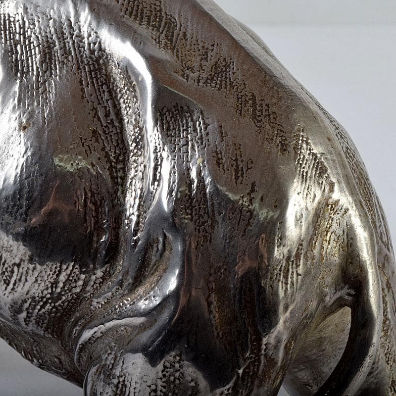 金属工芸　象　置物　重さ約1713g　V　9092