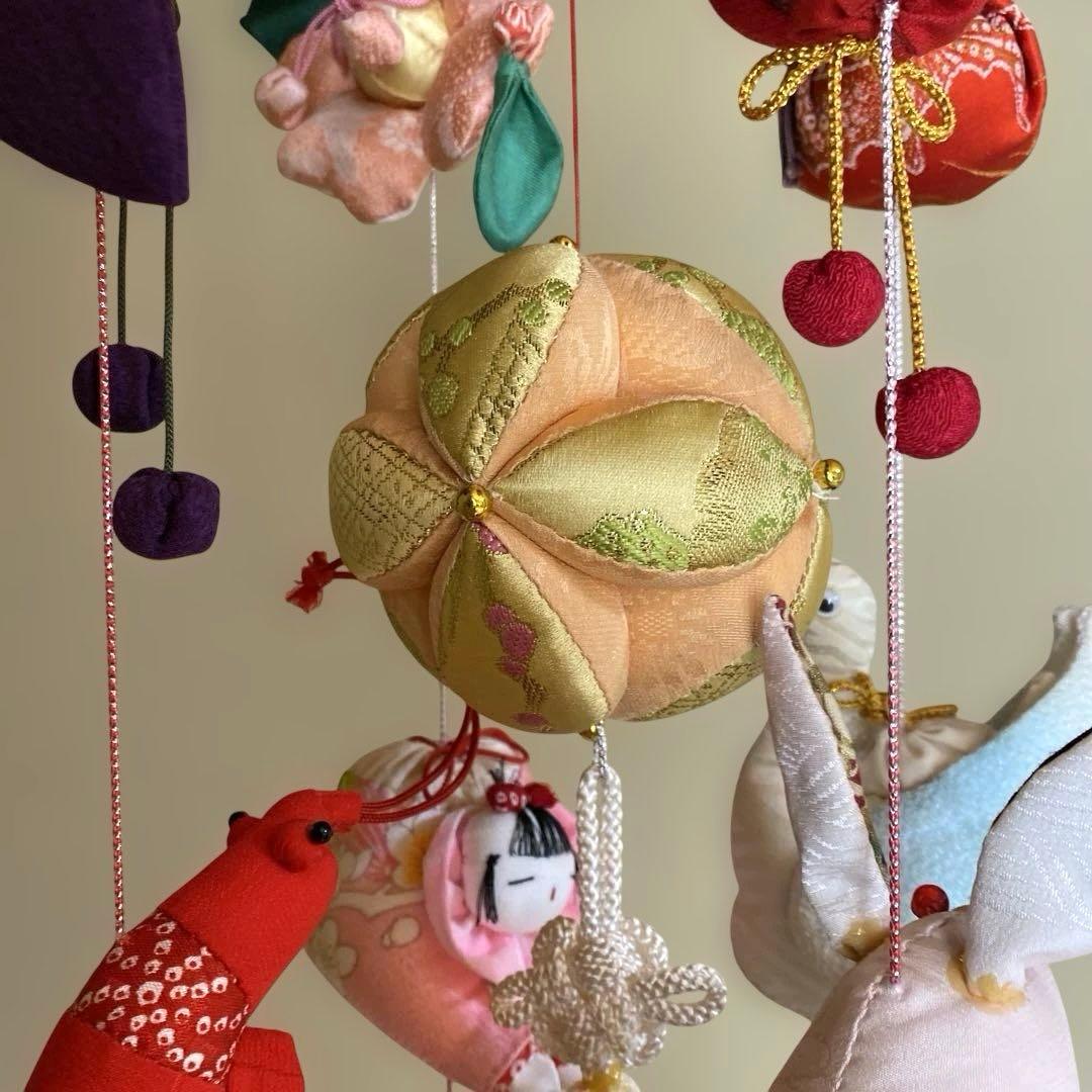 【一点物‼︎】吊るし雛　吊るし飾り　手作り　ハンドメイド　雛飾り　ひな祭り