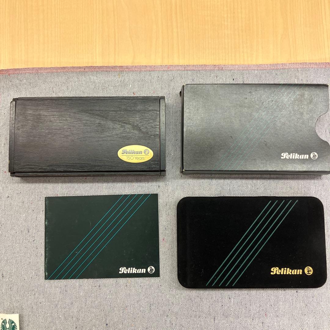Pelikan M760ペリカン150周年記念 18K B木箱付 未使用品