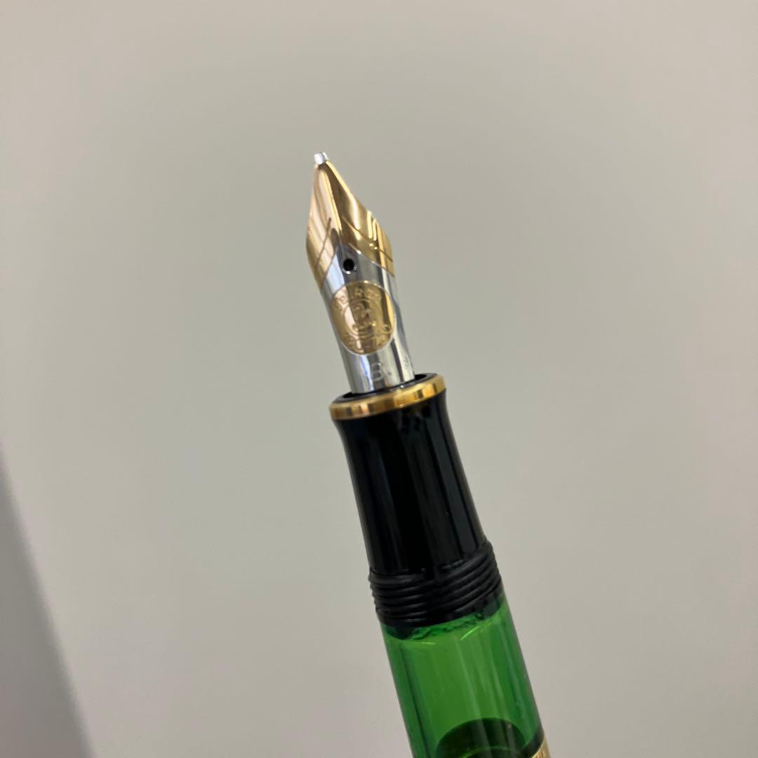 Pelikan M760ペリカン150周年記念 18K B木箱付 未使用品