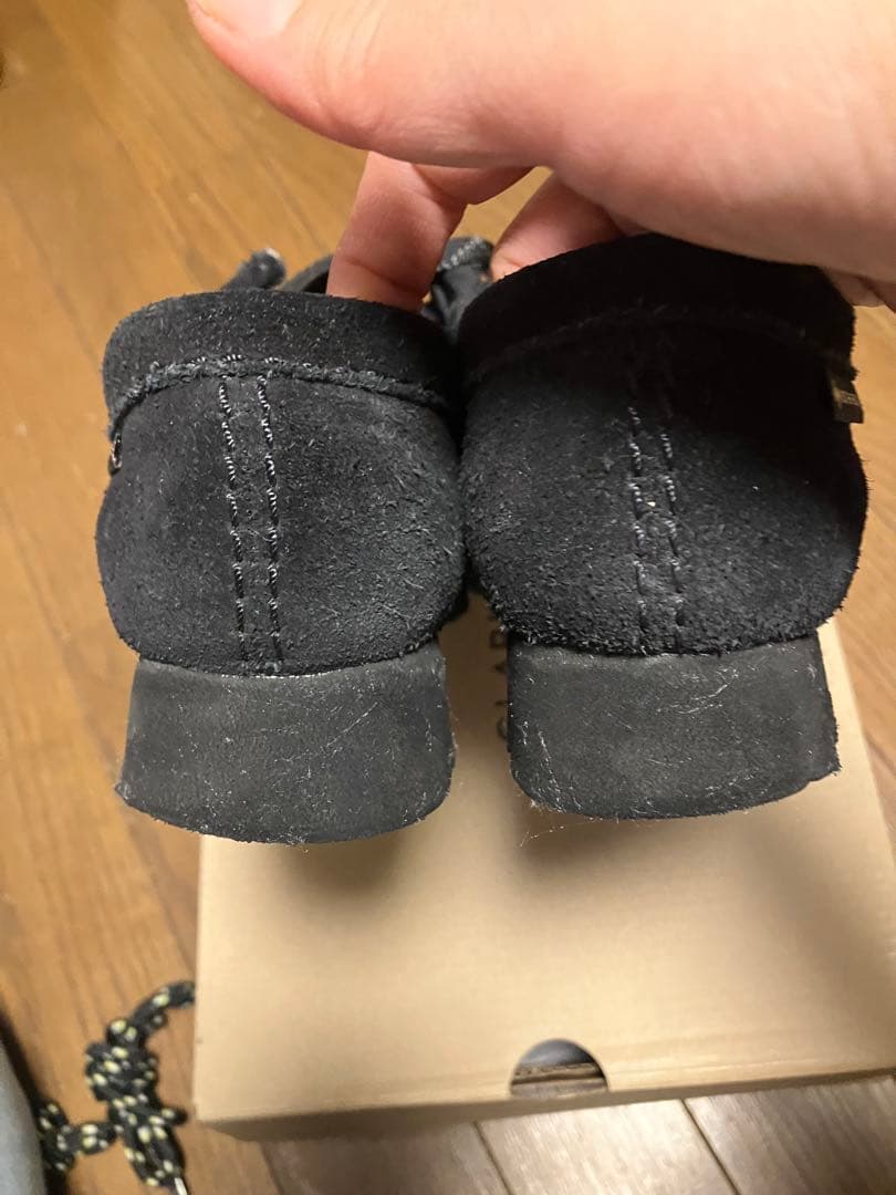 たけみ CLARKS クラークス ワラビー ゴアテックス 23㎝ ブラック