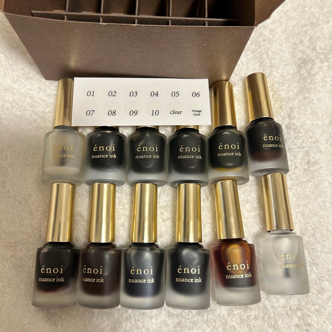 ✸新品未使用【énoi 】インク 12色セット
